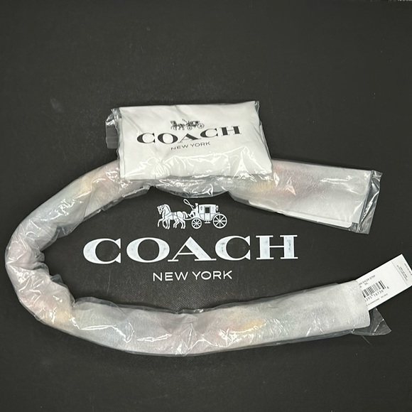 NWT Coach Chain Shoulder Strap In Rainbow Resin CP895 Accessory bag charm - Picture 2 of 7